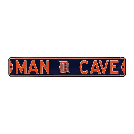 AUTHENTIC STREET SIGNS Authentic Street Signs 30199 Detroit Tigers Man Cave Street Sign 30199